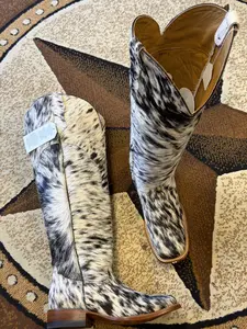 Iron Ranch Women Bota Cuadra Pinta Pelo