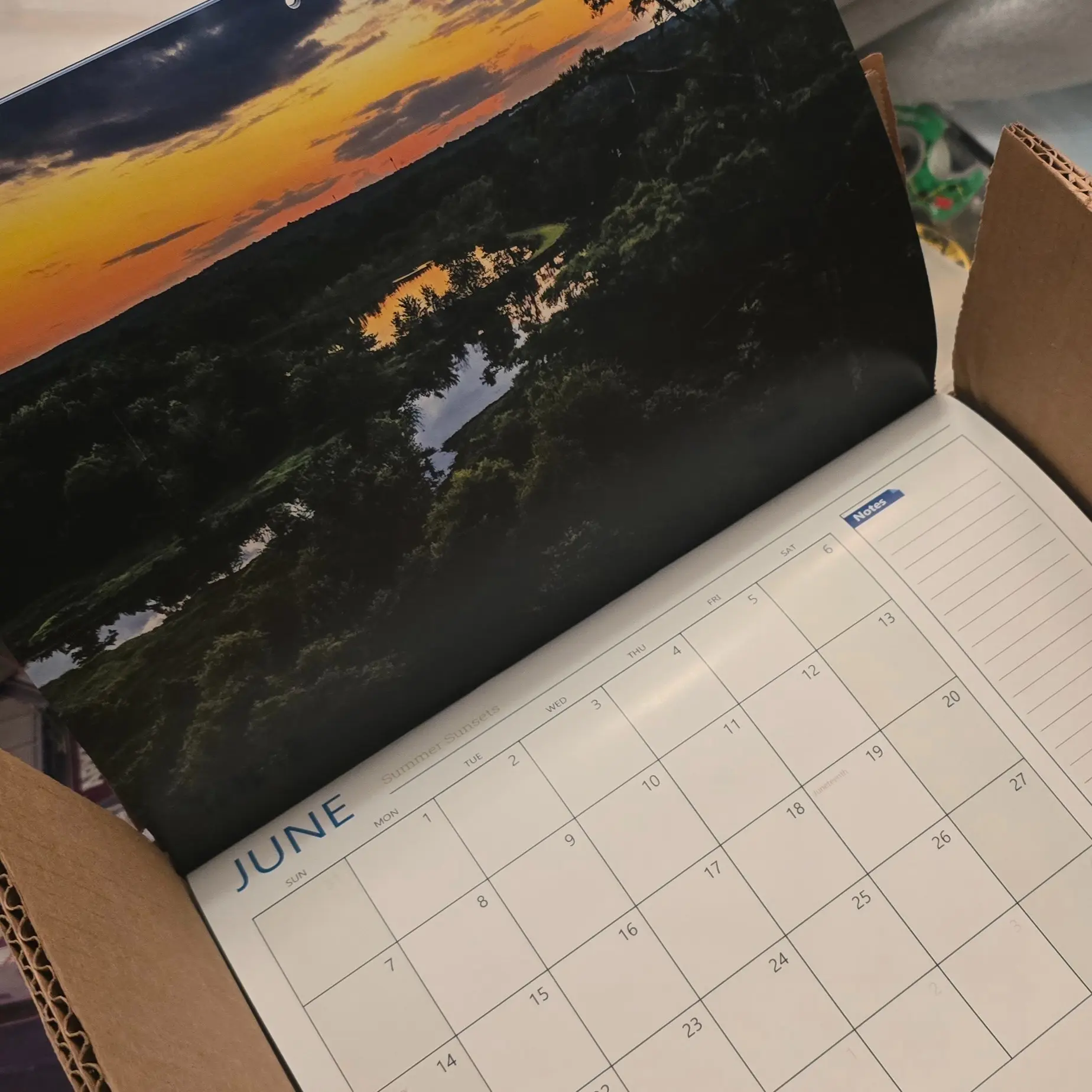 ArkSkyViews Limited Edition Calendar with Stunning Arkansas Landscape Photography for Home and Office Decor