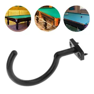 Snooker Billiard Cue Hook Bridge Stick Pool Rack with  Holder  Bridge Stick and Ball Rack Hook for Billiard Snooker Tables