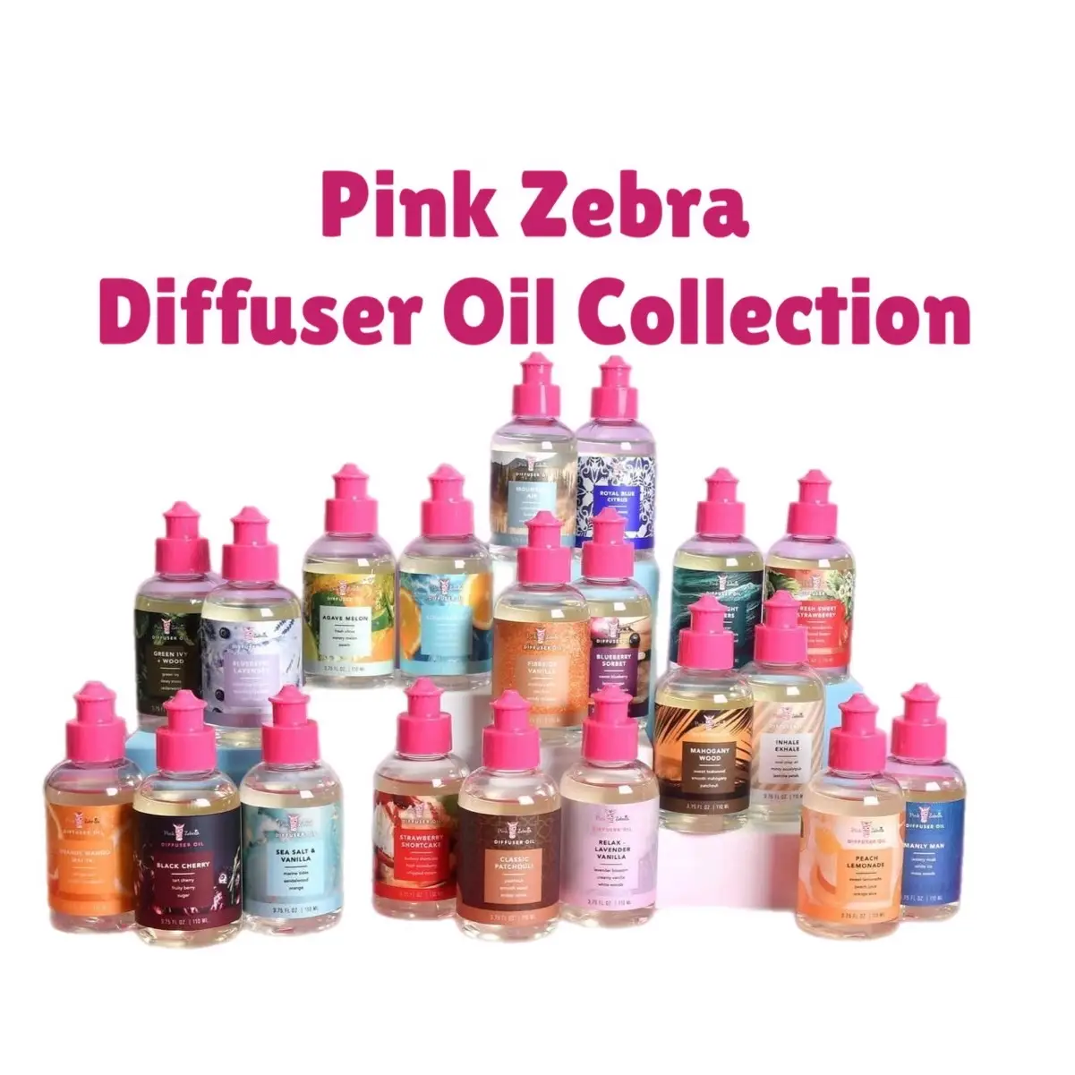 Pink Zebra - Diffuser Oil - Scent your home with non toxic oil for your diffuser! Fragrance Freshener Aroma Perfume