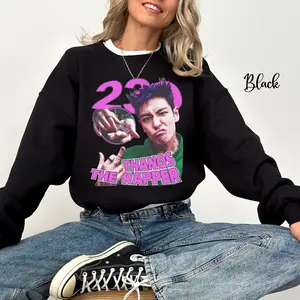 TOP Thanos Rapper Sweatshirt , Squid Game2 Sweatshirt, Thanos The Rapper 230 Sweatshirts, Graphic 230 Player Sweatshirt , Choi Seung Hyun Sweatshirts