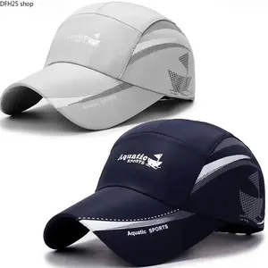 2-Pack Sailboat Printed Hats, Breathable And Lightweight Headwear With Sun Protection, Ideal For Outdoor Activities Such As Fishing, Hiking, Running And Daily Casual Use For Adults