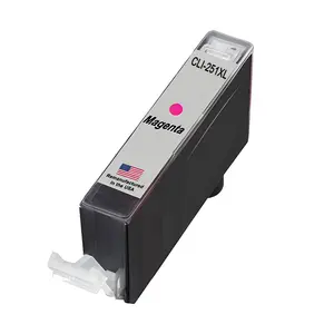 U.S. Remanufactured for Canon CLI-251XL Magenta Ink Cartridge