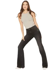 Ariat Women's Women'S High Rise Leilani Slim Trouser Stretch Denim Jeans - 10065878
