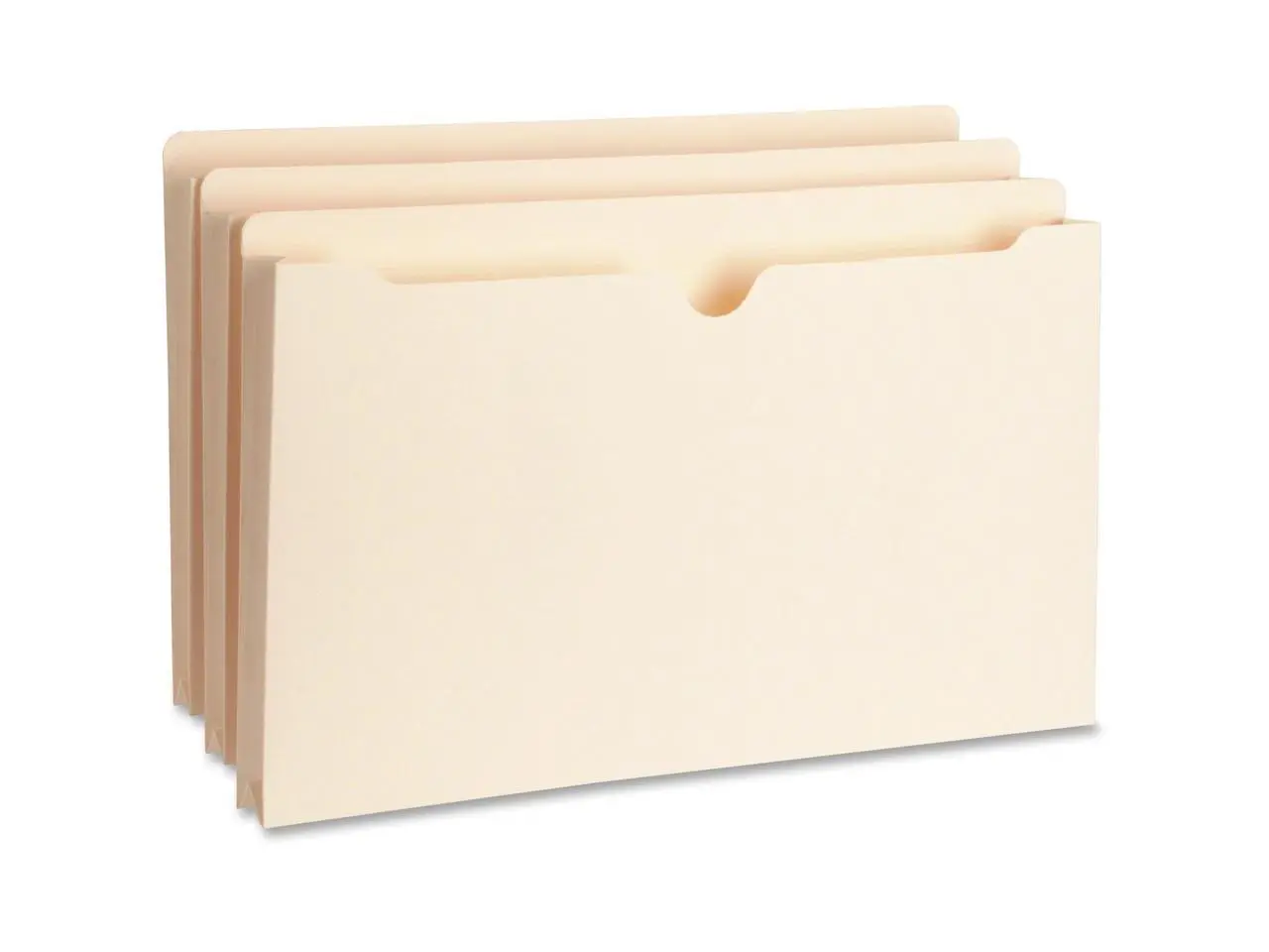 Business Source File Pocket Straight Tab 1" Exp. 200 Cap. Legal 50/BX MLA 65801