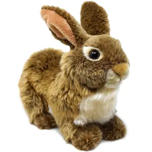Brigid The Brown Rabbit | 10 Inch Stuffed Animal Plush | By TigerHart Toys
