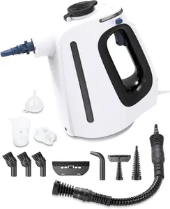 Handheld Steam Cleaner, UPGRADED Pressurized Steamer for Cleaning with 11 Accessories, 15 Seconds Fast Heating, High Temperature Cleaning, Large Capacity Steam Cleaner for Home Kitchen Car