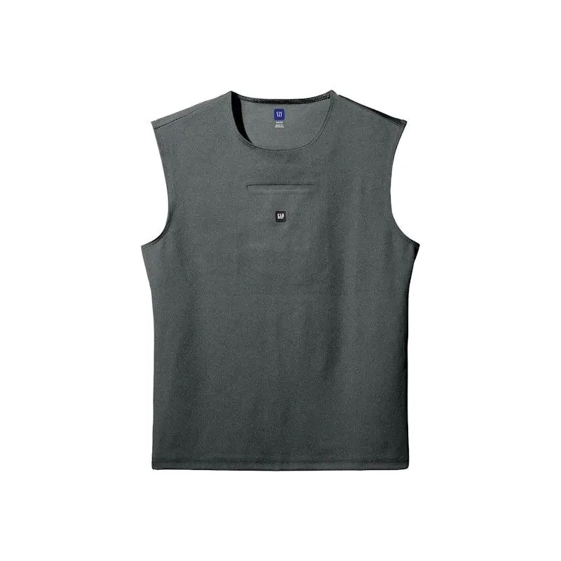 Yeezy Gap Mens Sleeveless Second Skin Dark Green (men) by StockX