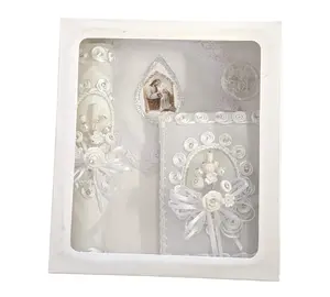 First Communion Girl Candle Set