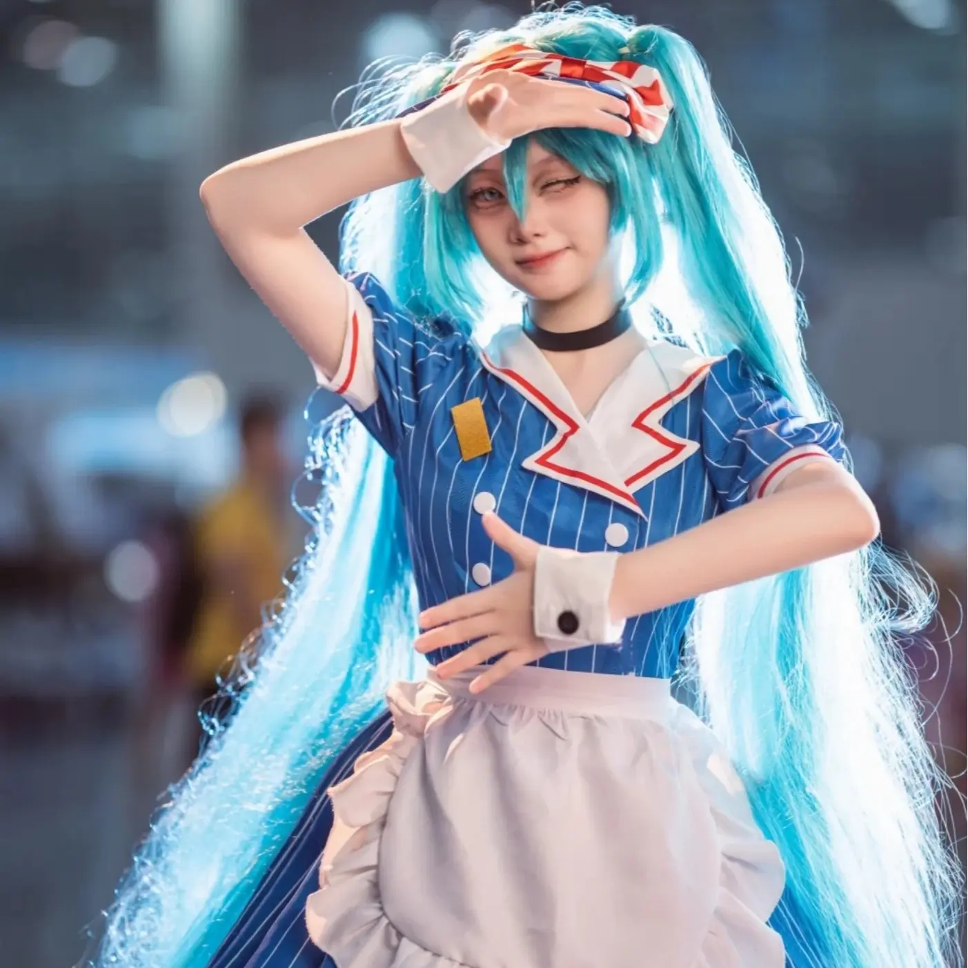Vocaloid 01 Cosplay Costume, Mesmerize Hatsune Cosplay Costume Blue Maid Dress for Halloween Womenswear Clothes - TikTok Shop Vocaloid 01 Cosplay Costume, Mesmerize Hatsune Cosplay Costume Blue Maid Dress for Halloween Womenswear Clothes - TikTok Shop
