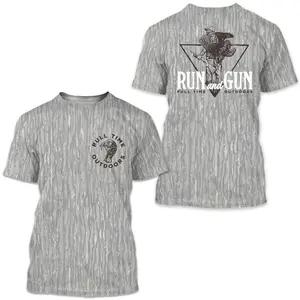 Pull Time Shirt | Run And Gun | Turkey Hunting Camo Shirt 2, Mossy Oak ORIGINAL BOTTOMLAND, Real Tree Classic Camo Tee Riley Green Shirt, T-Shirt, Hanting Shirt, Gift for Dad, Gift For him, Hunting Season Shirt
