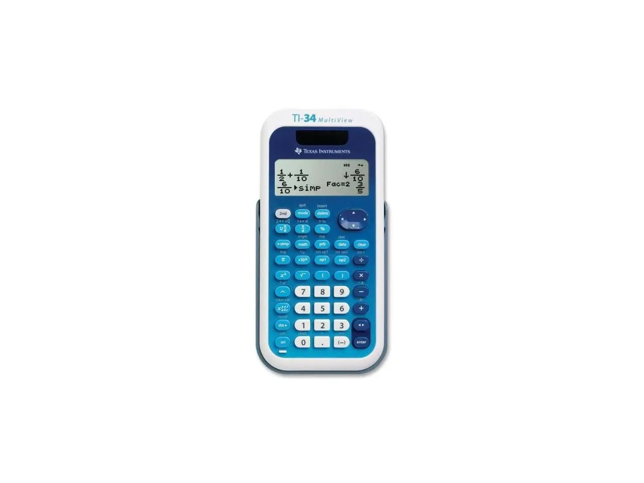 TEXAS INSTRUMENT TEXTI34MV Texas Ti-34Mv 4-Line - Dual Pwr Fraction Calc TEXAS INSTRUMENT TEXTI34MV Texas Ti-34Mv 4-Line - Dual Pwr Fraction Calc