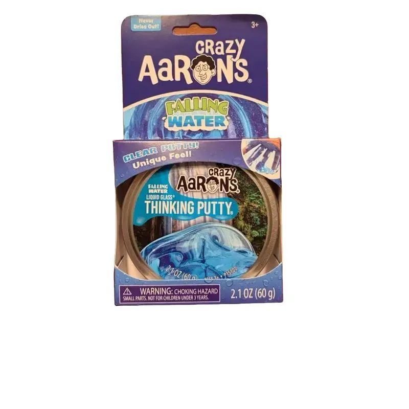 Authentic Crazy Aaron’s Falling Water Liquid Glass Thinking Putty