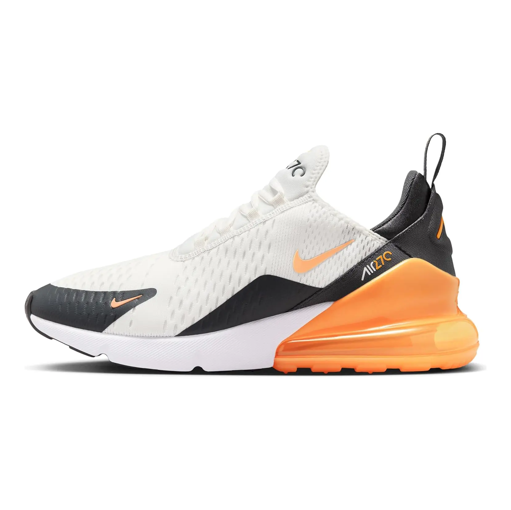 Men's Nike Air Max 270 Summit White/Laser Orange (AH8050 114) Men's Nike Air Max 270 Summit White/Laser Orange (AH8050 114)