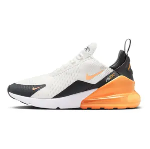 Men's Nike Air Max 270 Summit White/Laser Orange (AH8050 114)
