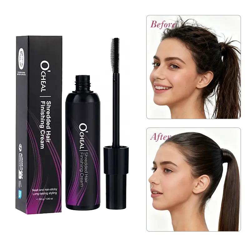 O'CHEAL Unisex Frizz Control Hair Gel Wand - Cruelty-Free Alcohol-Based Citrus-Infused Moisturizer for Adults, Hydrating Lightweight Curly Hair Styling, Tames Flyaways for Smooth Shiny Haircare