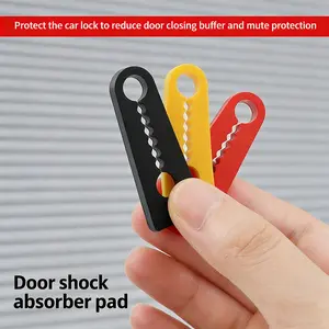Silicone Door Lock Protector Cover, Car Door Lock Shock Absorber Buffer Pad, Thick Anti-Collision Sticker, Silent Noise Reduction Seal Strip, Car Accessories