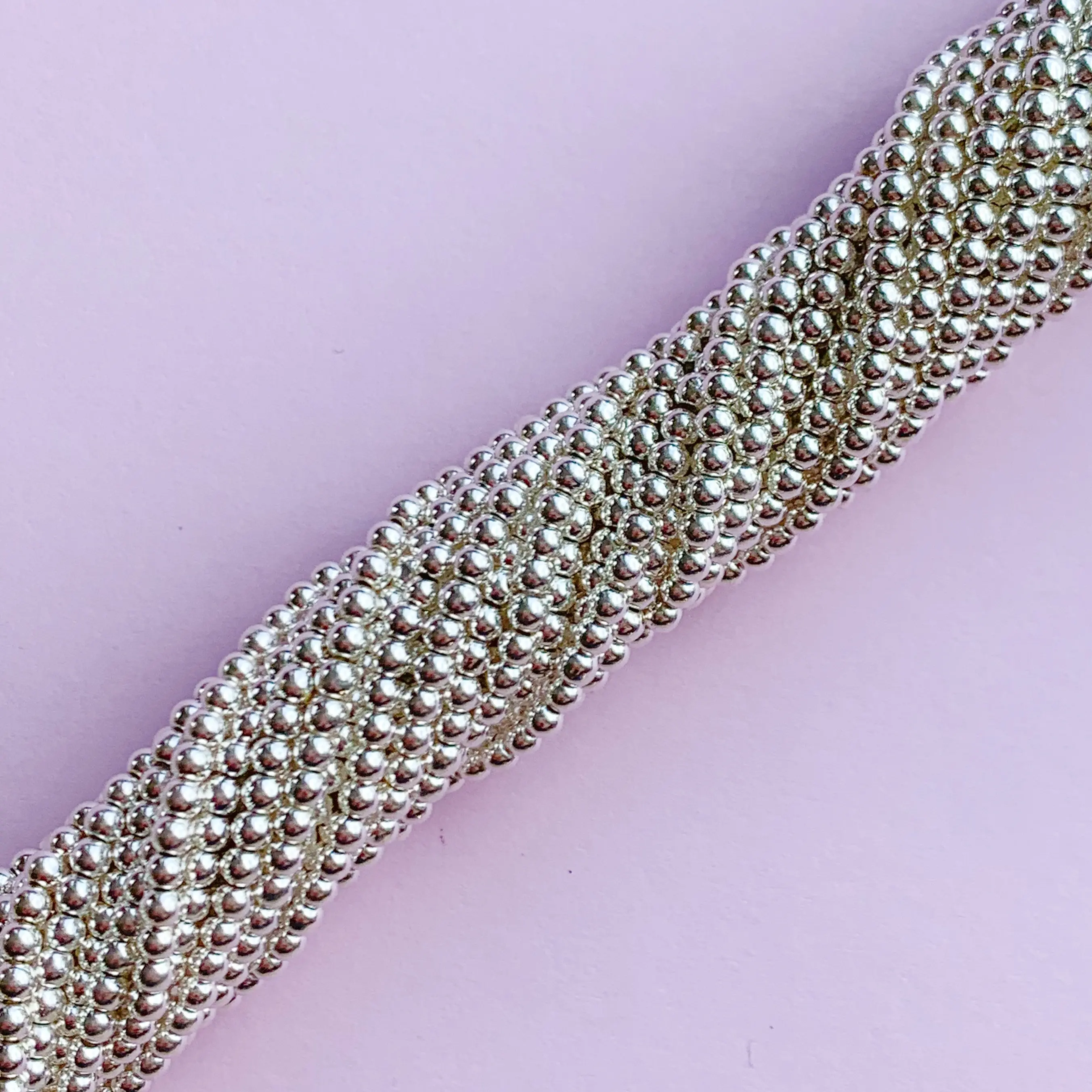 2mm Silver Hematite Rounds Strand