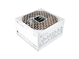 Thermaltake Toughpower GF3 1200W; ATX 3.1; x2 Native PCIe 5.1 12V-2x6; Flat Cables; Japanese Main Capacitors; Colored Custom 135mm Fan; 80 Plus Gold Certified; Snow; PS-TPD-11200FNFAGU-N