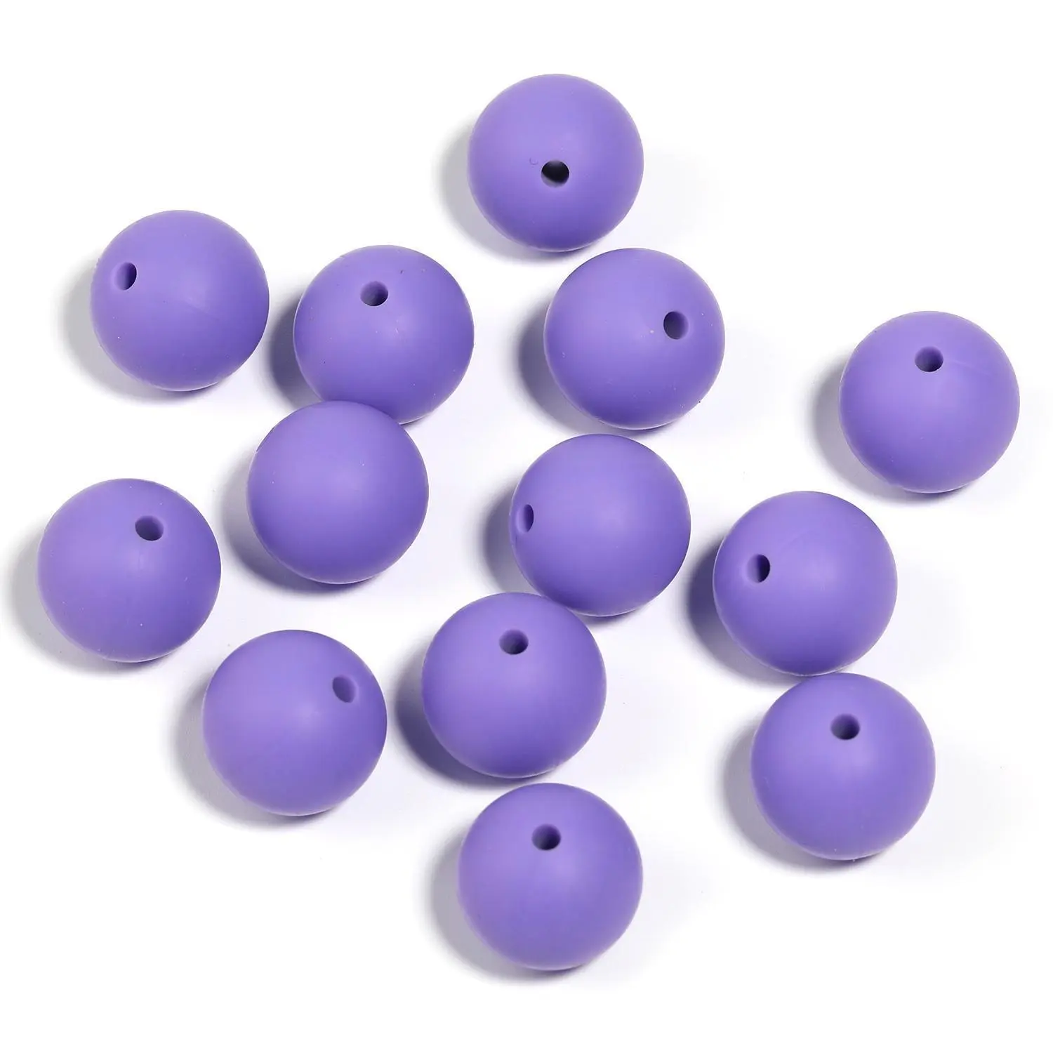 YM373005 Medium purple 50pcs 15mm