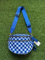 Royal Blue Checkered