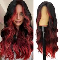 Black Red ombre