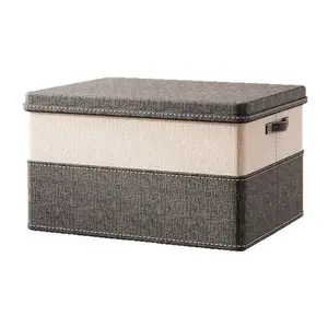 Foldable Fabric Storage Box, Clothes and Toys Organizer, Home Storage Container, Multifunctional Storage Bin, Durable and Space-Saving Design, Perfect for Organizing, Folding Storage Bin