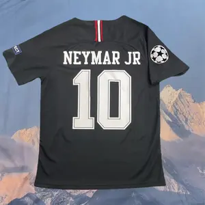 18 19 Away Black Neymar 10 Short Sleeve Soccer Jersey