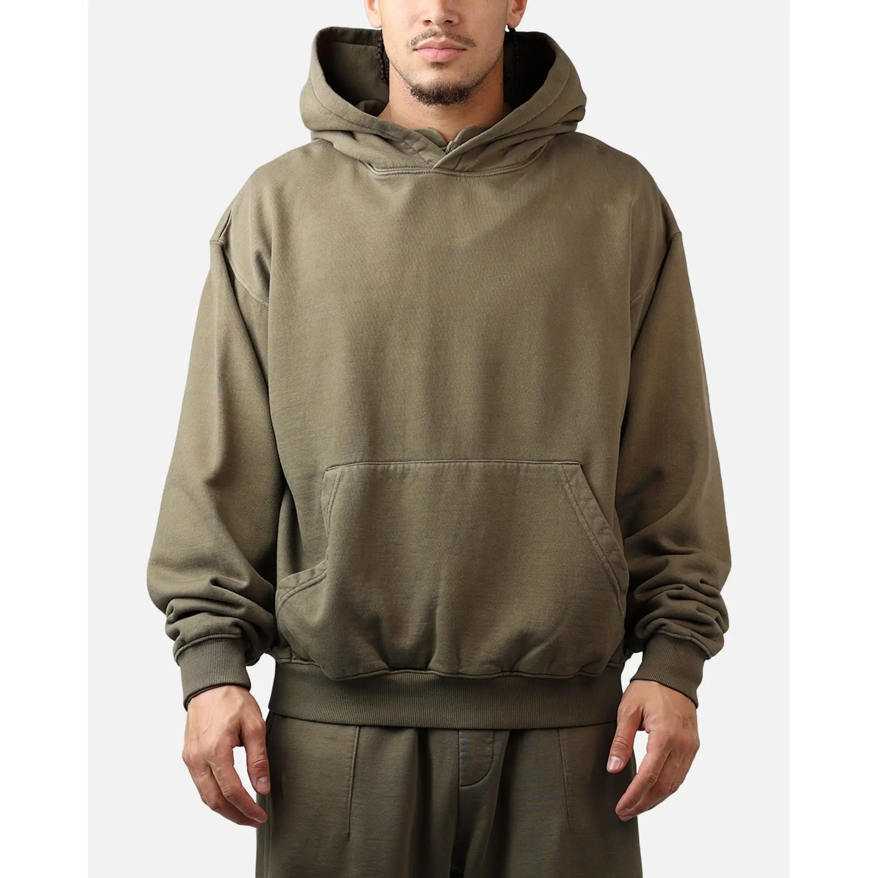American Thrift Pullover Hoodie Washed Olive