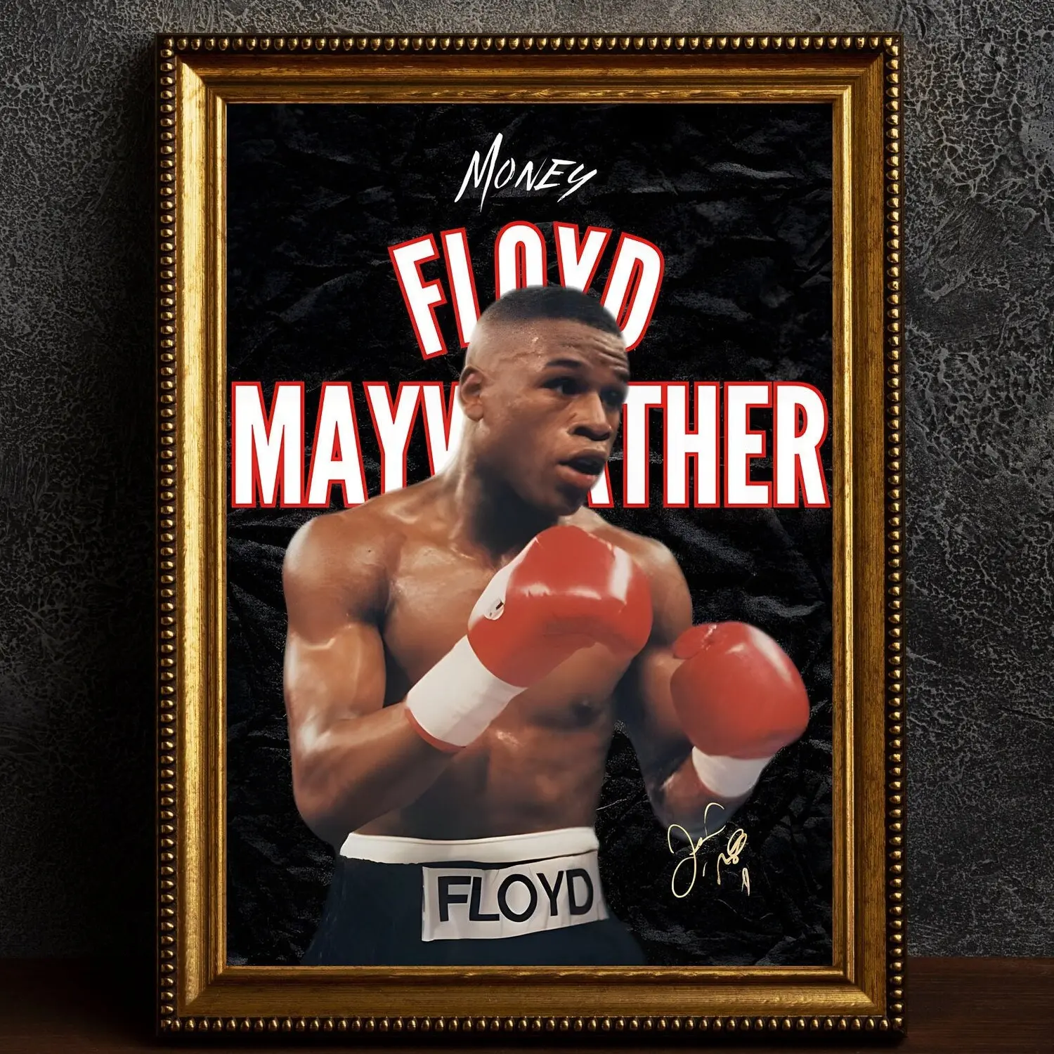 Floyd Mayweather Poster / Boxing / MMA / Wall poster / Wall art / Interior decoration / Print boxing