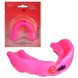 Mouth Guard for Boxing MMA Football Sports Boil and Bite Custom Fit Shock Absorbing Gum Shield Teeth Protector BPA Free Venum Style RDX Training Mouthpiece for Men Women