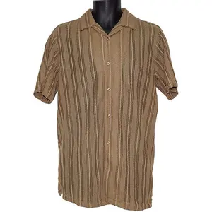 Lavane Button-Down Shirt # 2611 Khaki