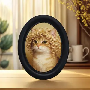 Vintage Art Gold Cat Pattern Decorative Home Item, Perfect for Halloween Christmas Thanksgiving Wall Decoration, Room Decoration