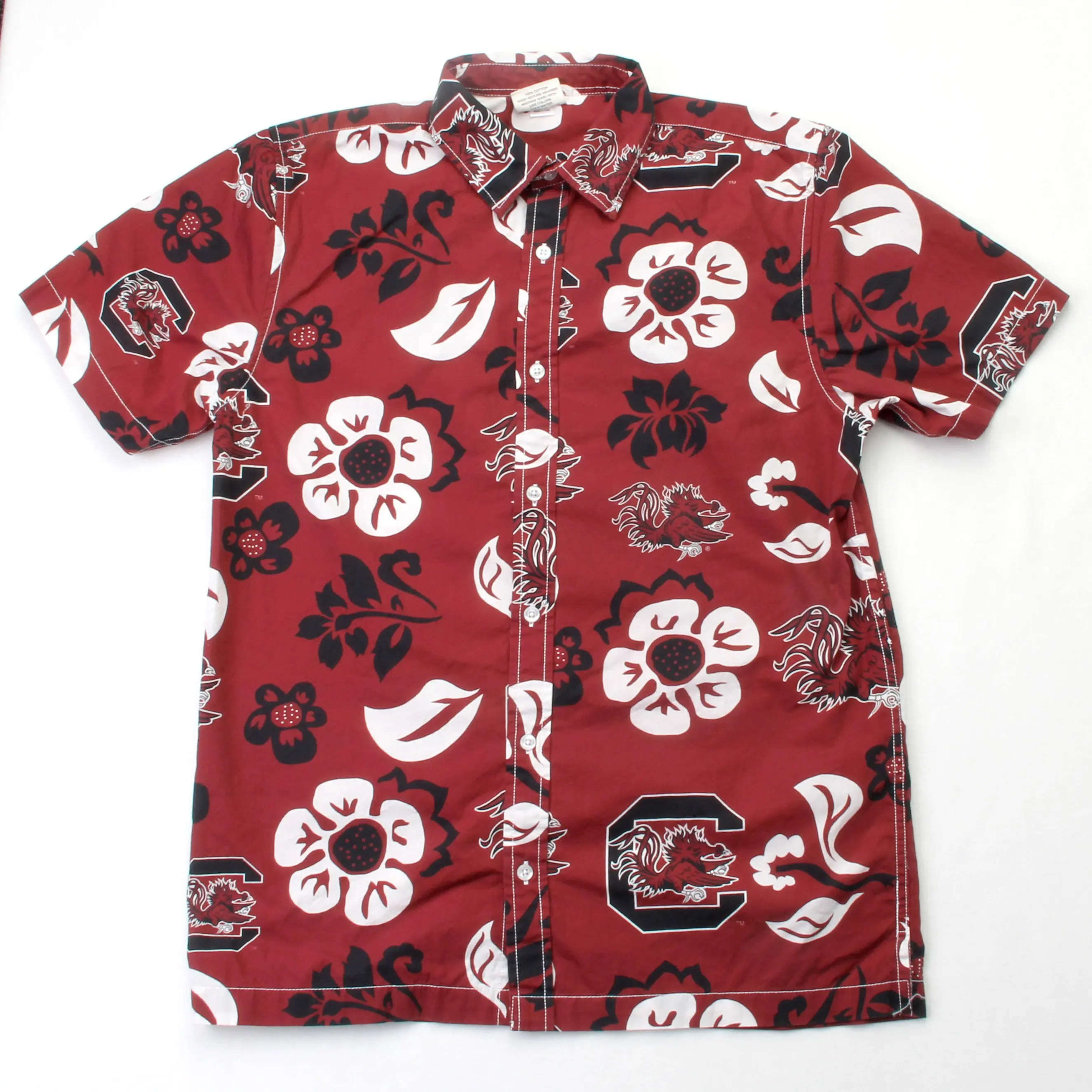 South Carolina Gamecocks Men's Floral Shirt
