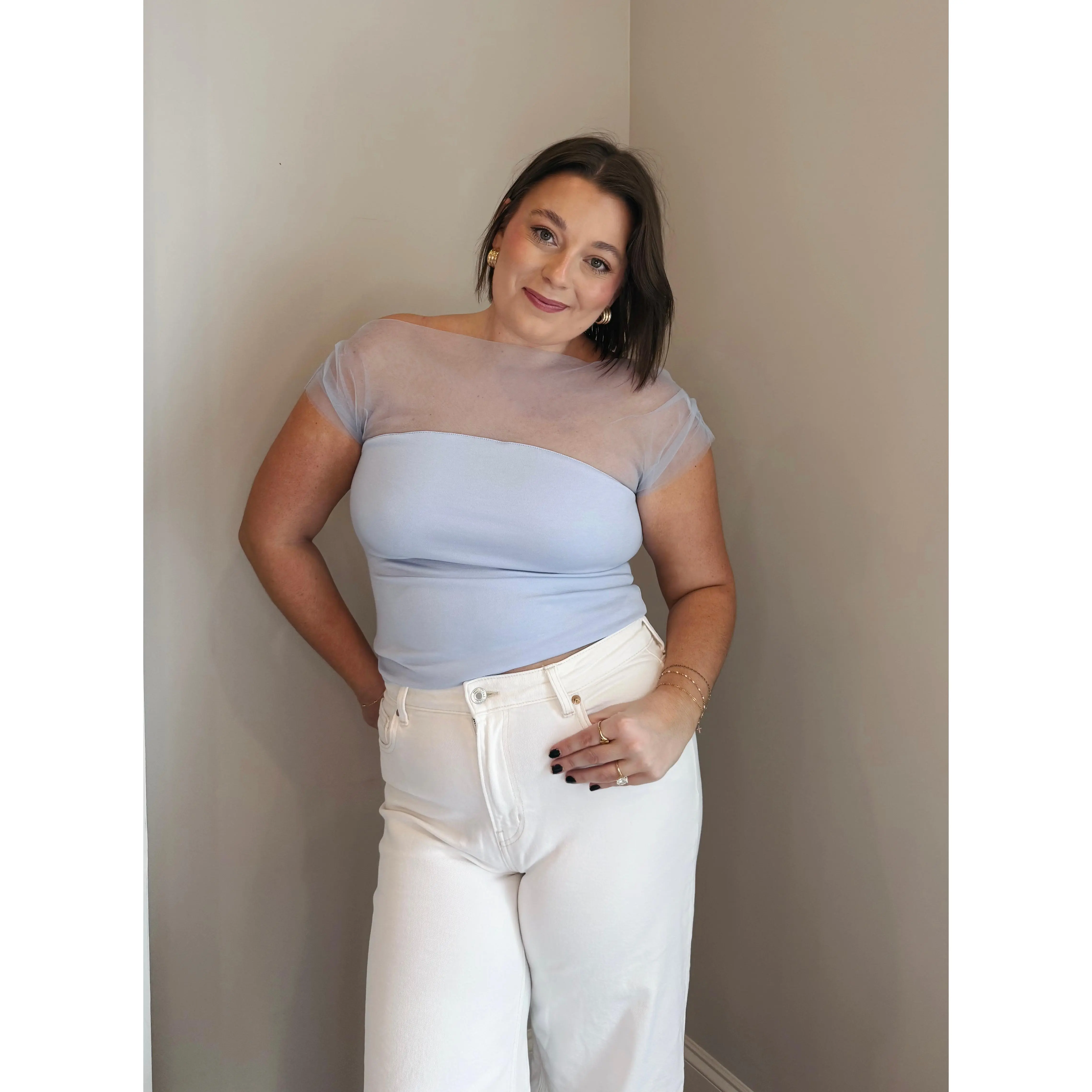 The Something Blue Top