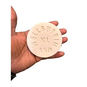 Comically Large 3D Printed Wellbutrin Pill – Fun Novelty Decor