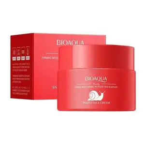 Snails Face Cream, Mineral Oil Infused Hydrating Plumping Cream, Skin-Friendly Compact Repair Formula, Light weight Daily Facial Moisturizer for Dry Skin Care