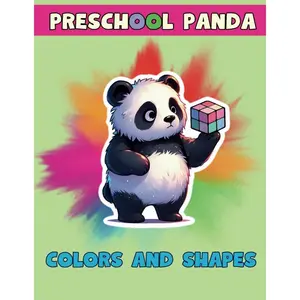 Preschool Panda Colors and Shapes Activity Book for Preschoolers – Fun and Engaging Learning for Early Learners!: Fun and Engaging Learning for Early Learners! Paperback – Large Print, March 16, 2025