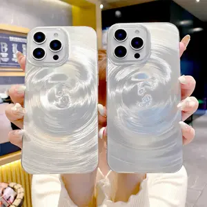 Premium Cyclone Case for iPhone 12-16 Pro Max! Crystal Clear with Seamless Buttons, Anti-Fingerprint TPU + PET, 4 Airbag Corners for Ultimate Drop Protection. Style & Safety Combined!