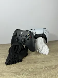 Universal Gaming Controller Holder Stand Gift for Gamers - 3D Printed Hand Sign Room and Desk Decor for Xbox PS5 Dock