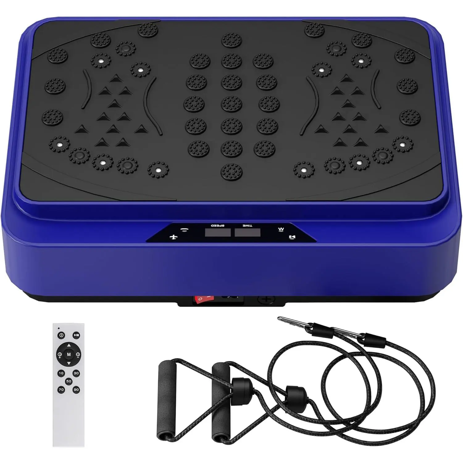 Vibration Plate Exercise Machine, Vibrating Lymphatic Drainage Shaking Full Body, Vibrate Stand with 99 Speed Levels for Weight Loss and Fat Burner for Women & Men