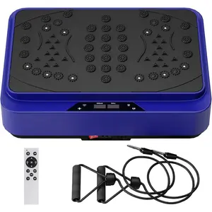 Vibration Plate Exercise Machine, Vibrating Lymphatic Drainage Shaking Full Body, Vibrate Stand with 99 Speed Levels for Weight Loss and Fat Burner for Women & Men