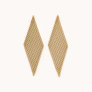 Mesh Chain Earrings