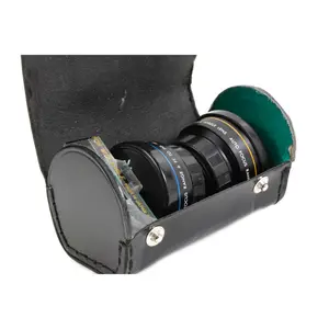 40.5 Velonar Telephoto & Wide Angle Lenses w/ Case + Caps