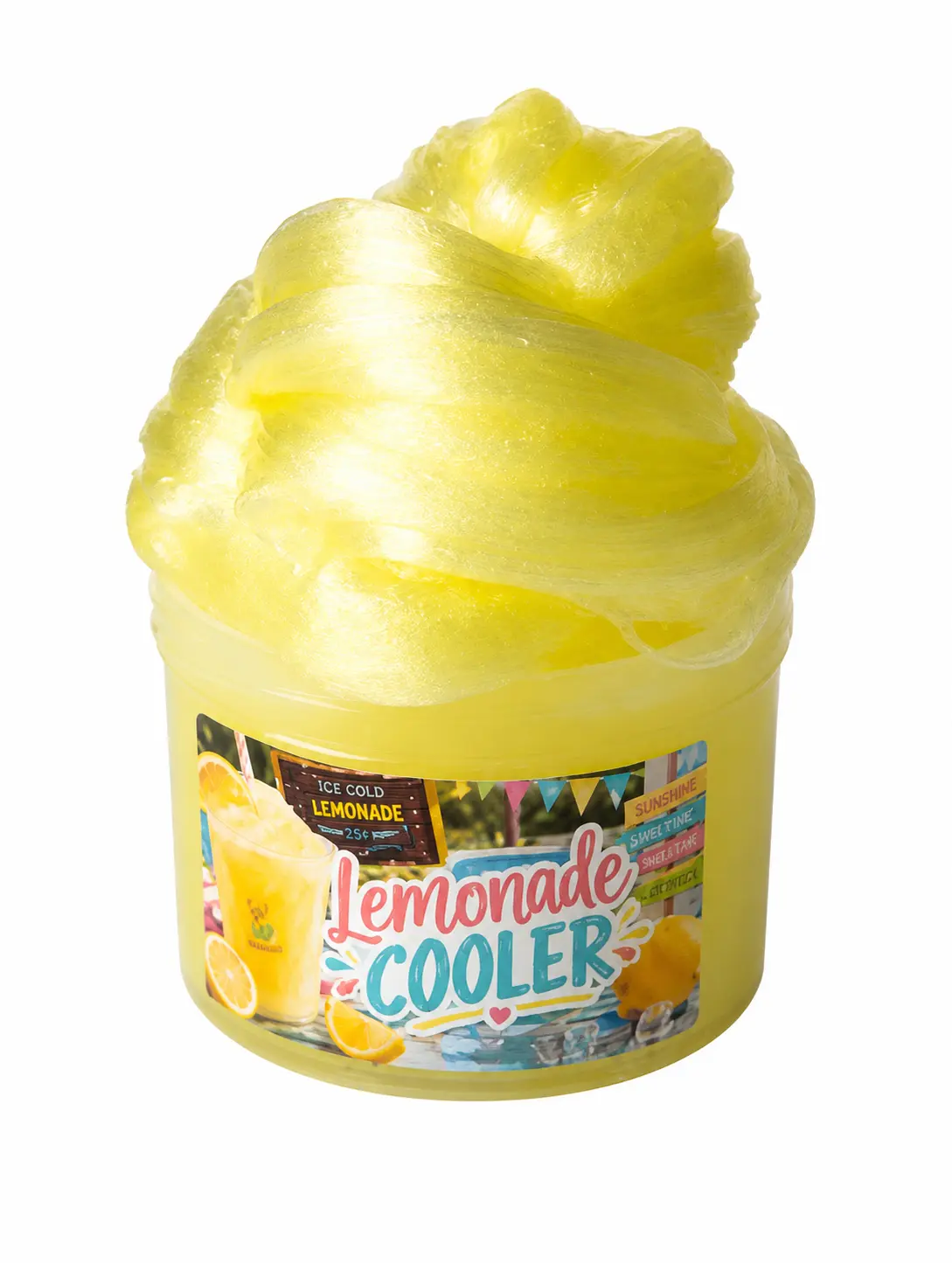Lemonade Cooler | Clear Slime | Fresh Squeezed Lemonade