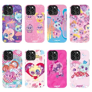Distroller Neonate-Themed Phone Case — Featuring a Cute "Kawaii" Neon Pink Aesthetic Design; Compatible with iPhone 11–17 Pro Max/Plus Series and Samsung Galaxy S23–25 Series; Offers Shockproof and Drop-Resistant Protection.
