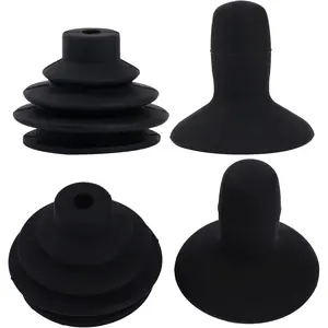 4 Pcs Electric Wheelchair Joystick Controller Knob and Gaiter Wheelchair Accessories Black Powerchair Mobility Aid Joystick Button Cap Power Chair Parts Joystick Knob Sliverdew