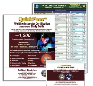 Welding Inspector Study Guide QuickPass 2020 AWS/CWI Combo