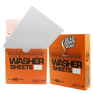 Dead Down Wind Scent Eliminating Laundry Detergent Sheets (Orange) 2 pack