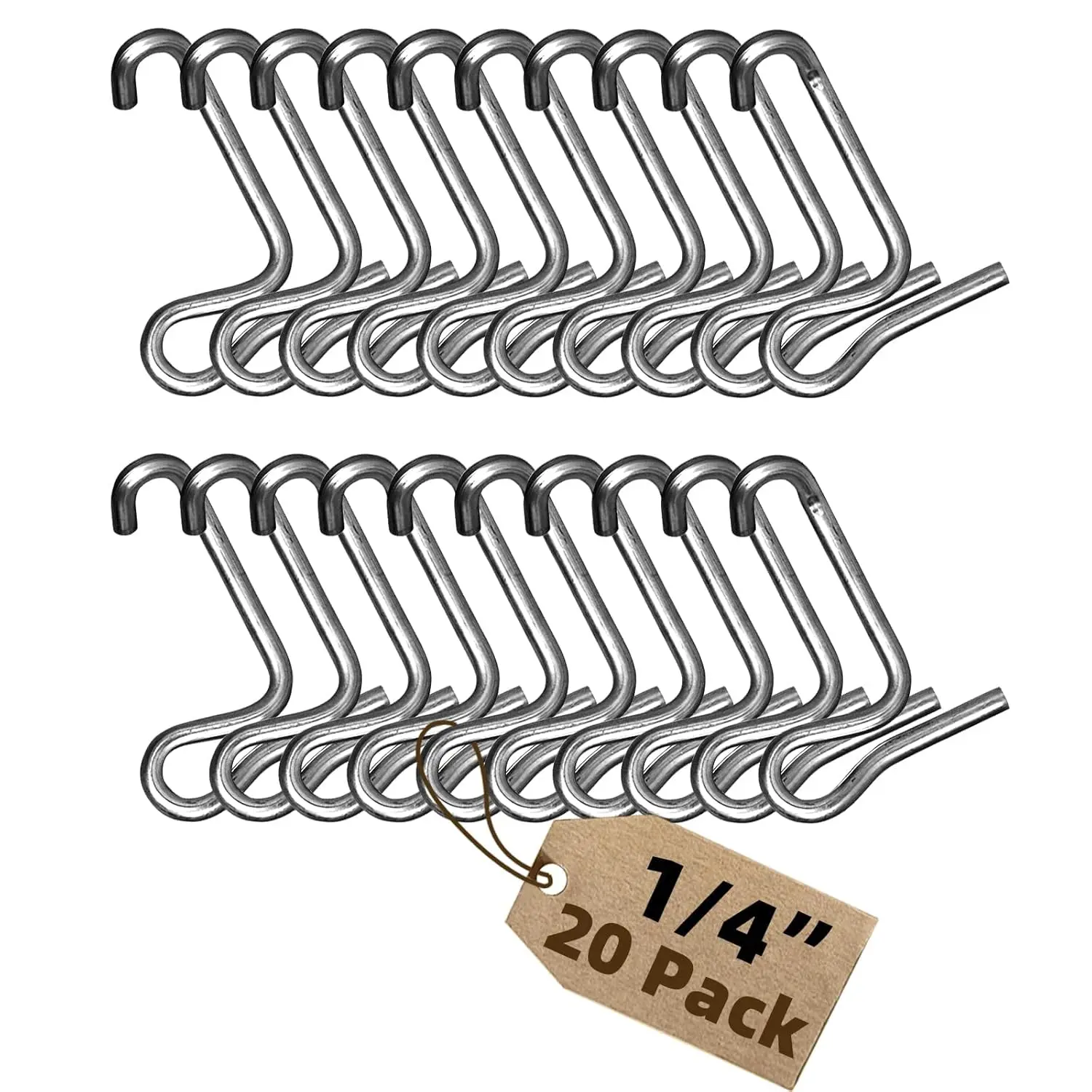 Fence Wire Tightener  Without Tighteners Handle, 1/4" 20 count Fence Wire Twisting Tool,Barb Wire Tensioning Fixer, Fence Tensioner for Tighten Wire Fence,Farm Fencing Supplies